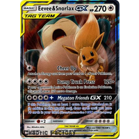Eevee & Snorlax GX - 120/181 - Ultra Rare