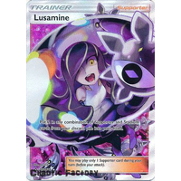 Lusamine - 153/156 - Full Art Ultra Rare NM