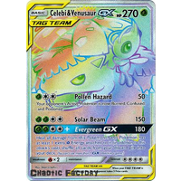 Celebi & Venusaur GX - 182/181 - Hyper Rare