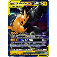 Pikachu & Zekrom GX - 33/181 - Ultra Rare NM