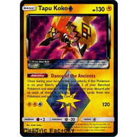 Pokemon Tapu Koko Prism Star - 51/181 - Holo Rare NM