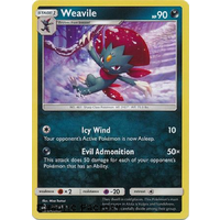 Weavile - 74/156 - Holo Rare Reverse Holo NM