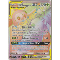 Pokemon TCG Rowlet & Alolan Exeggutor GX - 237/236 - Hyper Rare NM