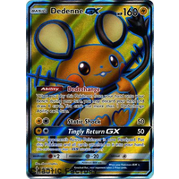 Pokemon TCG Dedenne GX - 195/214 - Full Art Ultra Rare NM