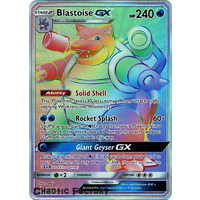 Blastoise GX - 218/214 - Hyper Rare