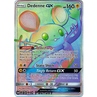 Pokemon TCg Dedenne GX - 219/214 - Hyper Rare NM