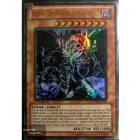 Grapha, Dragon Lord of Dark World - SDGU-EN001 - Ultra Rare 1st Edition NM