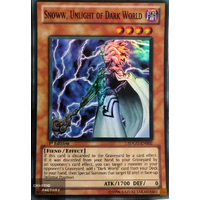 Yu-Gi-Oh Snoww Unlight Of Dark World SDGU-EN002 Super Rare 1st Edition Near Mint