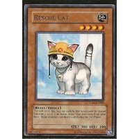 Yugioh Rescue Cat - TU01-EN008 - Rare LP