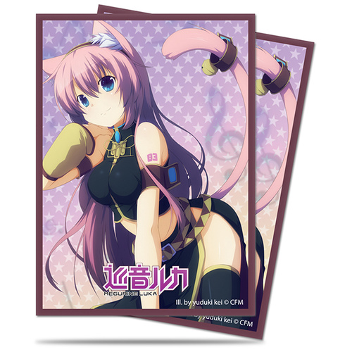 ULTRA PRO - HATSUNE MIKU NEKOMIMI SERIES - Megurine Luka Deck Protector - 50ct