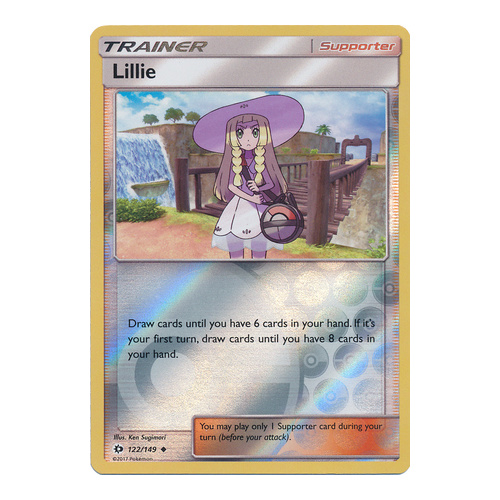 Pokemon TCG Lillie - 122/149 - Uncommon Reverse Holo