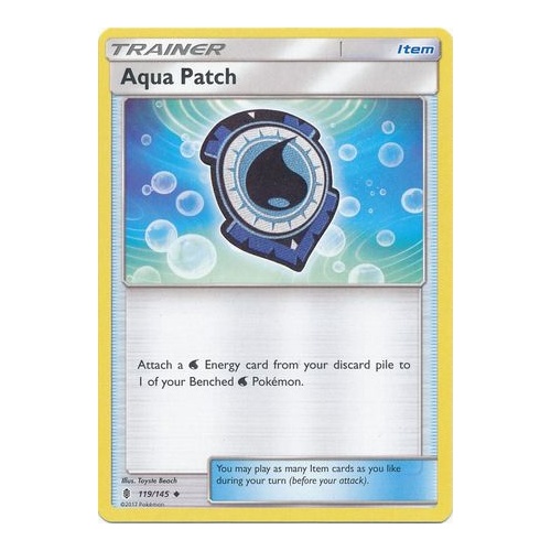 Pokemon TCG Aqua Patch - 119/145 - Uncommon - Sun & Moon: Guardians Rising