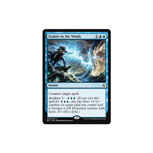 MTG Scatter to the Winds Instant - 085/274 BFZ