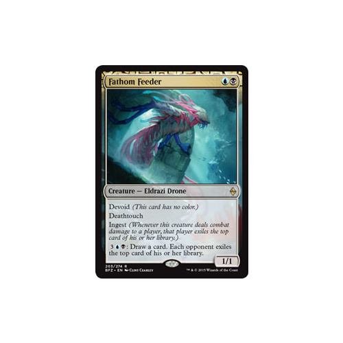 MTG Fathom Feeder Creature - 203/274 BFZ