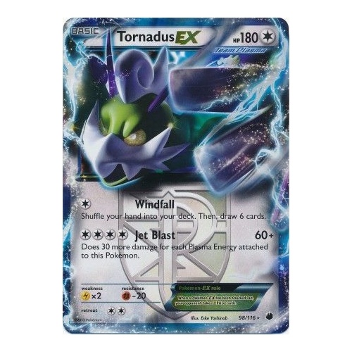 Tornadus EX - 98/116 - Ultra Rare