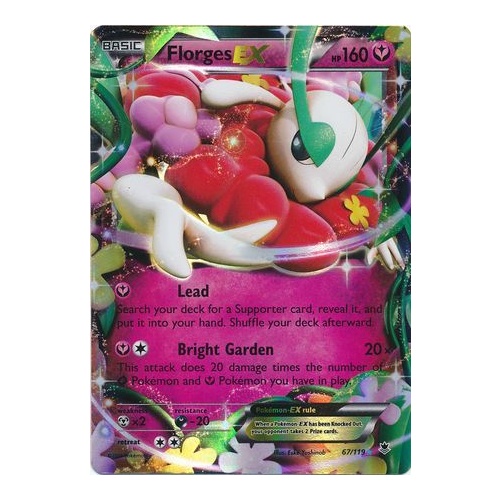 Florges EX - 67/119 - Ultra Rare NM