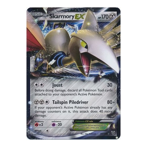 Skarmory EX - 80/146 - Ultra Rare