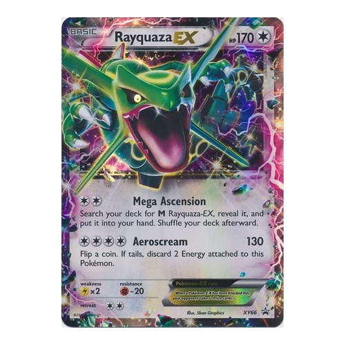 Rayquaza EX - XY66 - Ultra Rare Promo NM