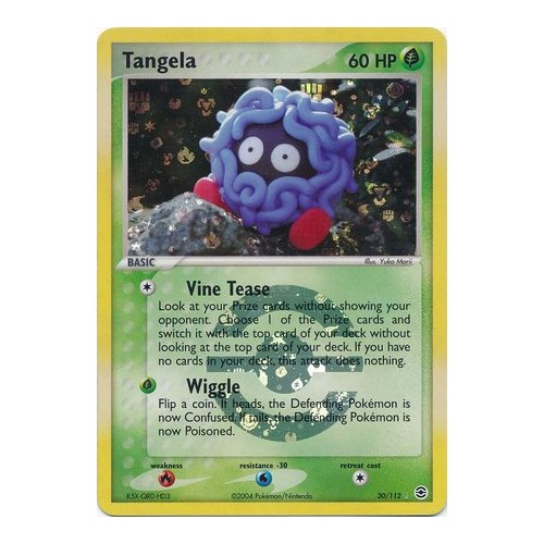 Tangela - 30/112 - Rare Reverse Holo NM