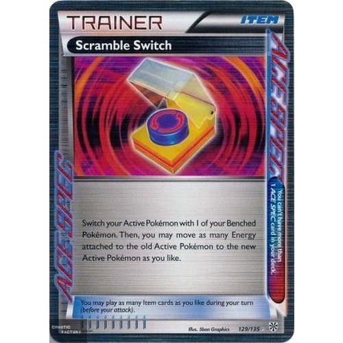 Pokemon Scramble Switch - 129/135 - Holo Rare NM