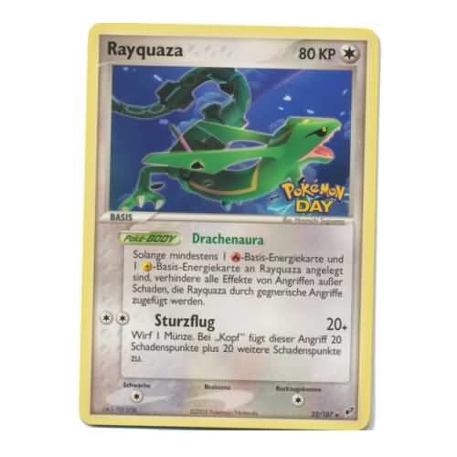 Rayquaza - 22/107 - (Pokemon Day) Rare
