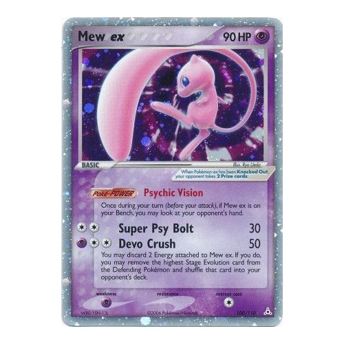 Mew ex - 100/110 - Ultra-Rare LP