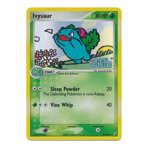 Ivysaur - 34/100 - Uncommon Reverse Holo