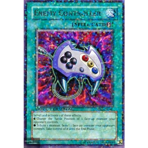  DT02-EN040 Enemy Controller Duel Terminal Rare Parallel Rare NM