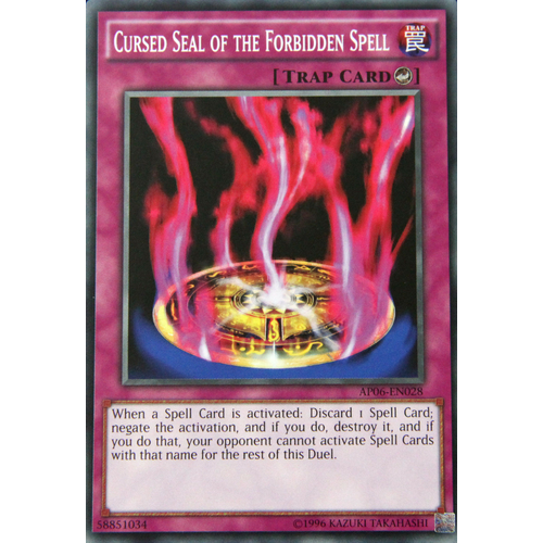 Cursed Seal of the Forbidden Spell - AP06-EN028 - Common