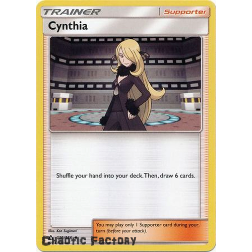 Pokemon Cynthia - 119/156 - Uncommon NM Ultra Prism