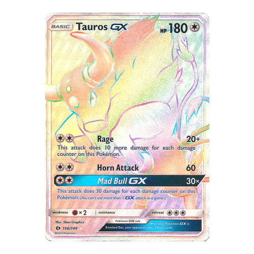 Tauros GX - 156/149 - Hyper Rare