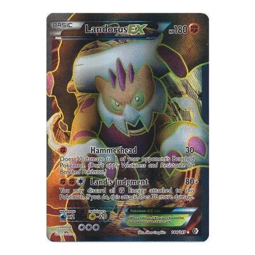Landorus EX - 144/149 - Full Art Ultra Rare LP