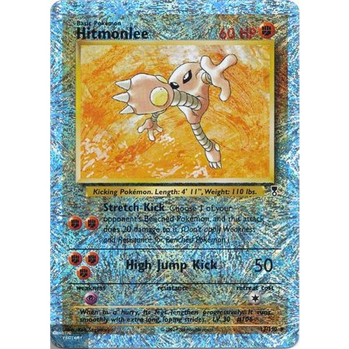 Pokemon Hitmonlee - 13/110 - Holo Rare Reverse Holo Legendary Collection