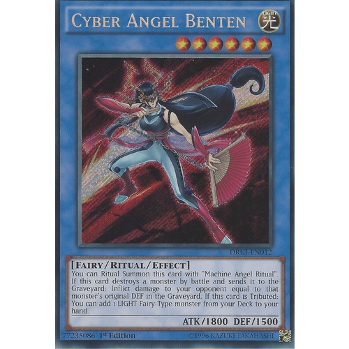  DRL3-EN012 Cyber Angel Benten Secret rare 1st edition