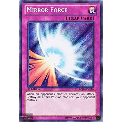 Mirror Force - LCJW-EN130 - Secret Rare 1st Edition NM EU print