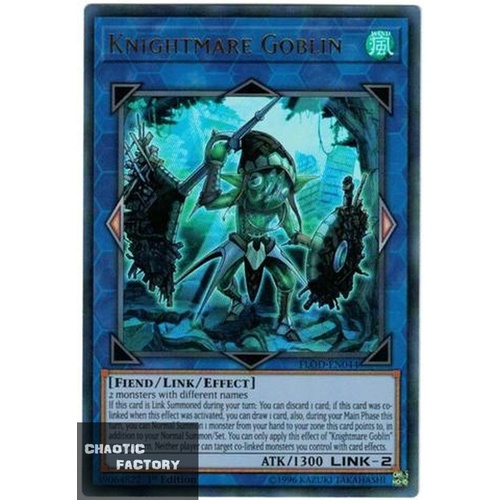 Knightmare Goblin FLOD-EN044 Ultra Rare Unlimited Edition