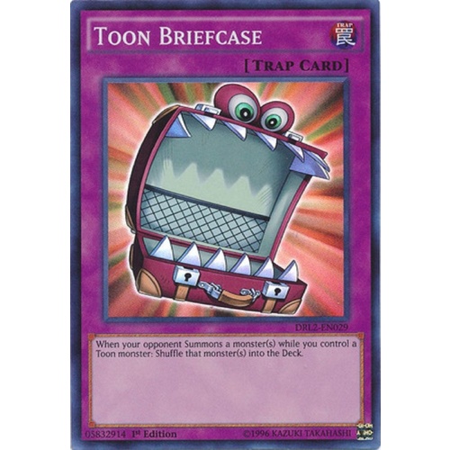 Toon Briefcase - DRL2-EN029 - Super Rare 1st Edition NM
