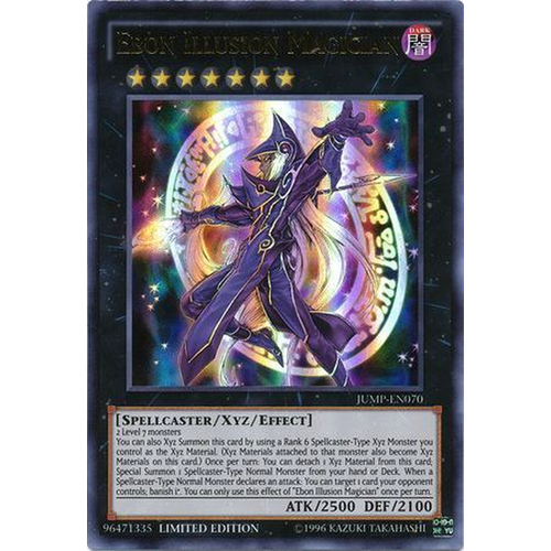 Ebon Illusion Magician - JUMP-EN070 - Ultra Rare NM