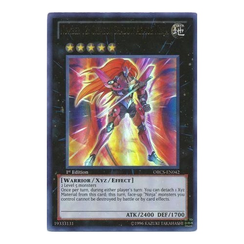 Number 12: Crimson Shadow Armor Ninja NM Ultra ORCS-EN042