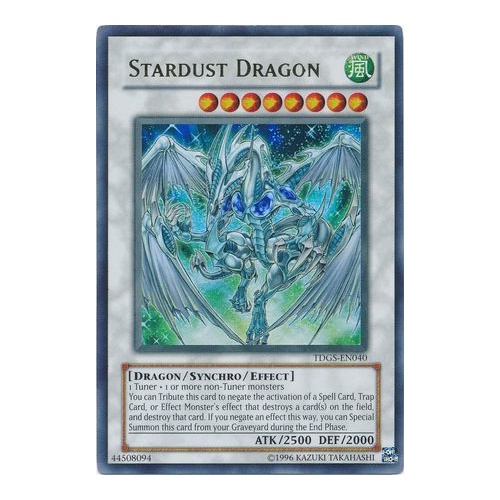 Stardust Dragon - TDGS-EN040 - Ultra Rare Unlimited NM