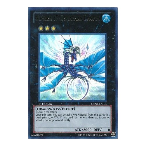 Number 17: Leviathan Dragon - GENF-EN039 - Ultra Rare 1st Edition NM