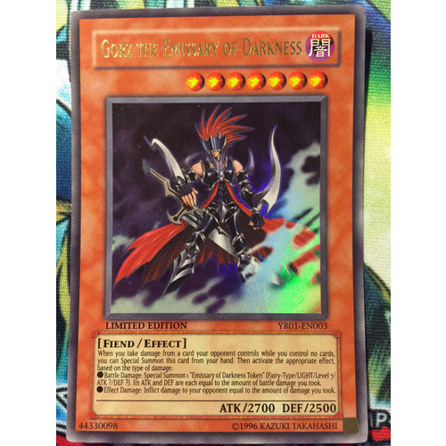 Gorz the Emissary of Darkness - YR01-EN003 - Ultra Rare