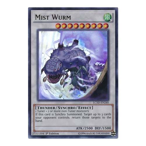 Mist Wurm - LC5D-EN240 - Ultra Rare 1st Edition