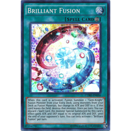 Brilliant fusion Super rare 1st edition CORE-EN056 NM