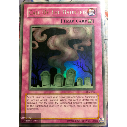 Call of the Haunted Ultra Rare PSV-012 Unlimited PL