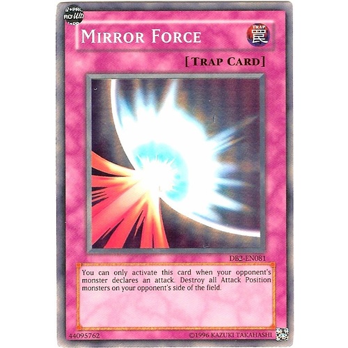 Mirror Force - DB2-EN081 - Super Rare NM