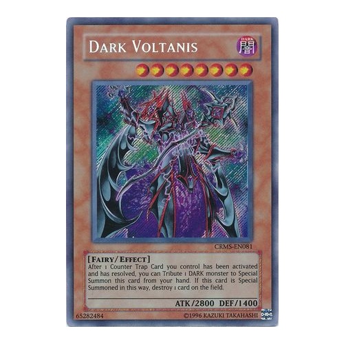 Dark Voltanis - CRMS-EN081 - Secret Rare Unlimited NM