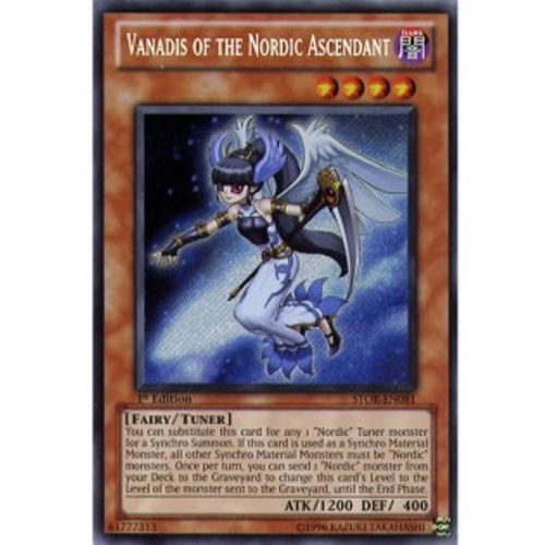 Vanadis of the Nordic Ascendant - STOR-EN081 - Secret Rare 1st Edition NM