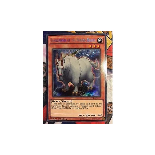 Tanngrisnir of the Nordic Beasts - LC5D-EN177 - Secret Rare 1st Edition NM