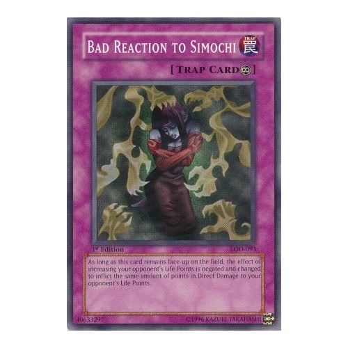 Bad Reaction to Simochi - LOD-093 - Common 1st Edition NM
